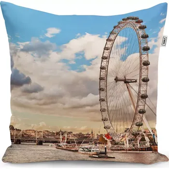 Polštář Sablio Polštář London eye - 40x40 cm