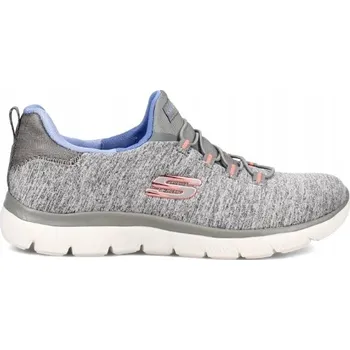 Dámská obuv SKECHERS 12983W ŠEDÉ DÁMSKÉ NAZOUVÁKY / TENISKY PRO POHODLÍ - VELIKOST 38,5 JKB