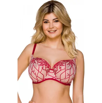 Podprsenka Podprsenka Lupoline 2201 Barva: Červená, Velikost: 65G