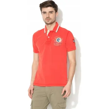 Pánská móda Pánské tričko se stojáčkem u krku Napapijri, velikost M