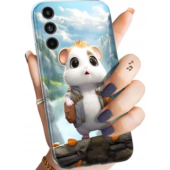 Pouzdro na mobilní telefon Hello Case Zadní Kryt Samsung Galaxy A15 modrý