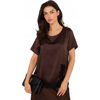 Dámská halenka Italy Moda halenka s krátkým rukávem střih, volná, univerzální velikost