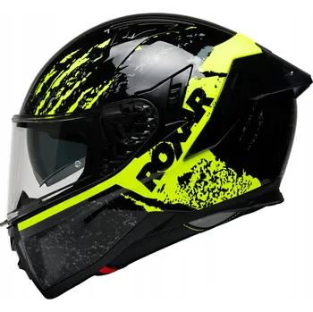 Helma na motorku Integrální Motocyklová Přilba ROXAR BAYAMO EVO TOXIC, velikost M, záruka 5 let