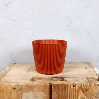 Květináč Prosperplast plastový květináč Milly round copper Ø 12 cm