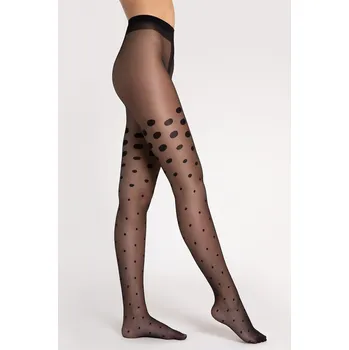 Dámské punčochy Silonkové punčocháče Fiore Natalie 15 DEN G6082 Barva: Černá, Velikost: S