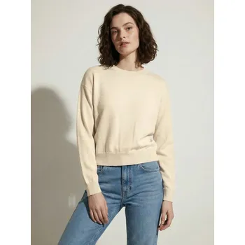 Dámský svetr Sinsay - Lehký svetr basic - béžová - 689GZ-02J - 689GZ-02J-XS