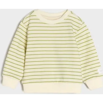 Oblečení a móda Sinsay - Pruhovaná mikina - krémová - 900DF-01X - 900DF-01X-62