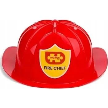 Dřevěná hračka Bigjigs Toys Hasičská přilba