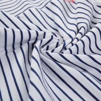 Dívčí sukně Dětské letní šaty Alpine Pro TERESO - bílo-modrá / 140/146