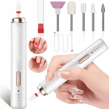 BRUSKA NA NEHTY MANIKÚRA PEDIKÚRA PROFESIONÁLNÍ BEZDRÁTOVÁ SADA