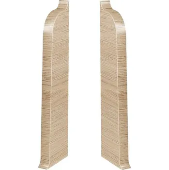 Stavebniny Koncovka levá a pravá k liště Afirmax BiClick 41582 (158) Monument Oak