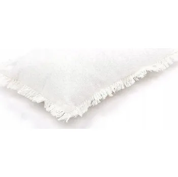 Polštář POLŠTÁŘ BAVLNĚNÝ POLŠTÁŘ BOHO 30x50 cm bílý
