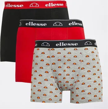 Pánské oblečení Ellesse Spodní Prádlo Boxerky 3 páry černá velikost L
