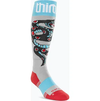 Pánské ponožky Pánské snowboardové ponožky ThirtyTwo TM Coolmax grey/red