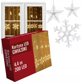 Vánoční dekorace Vánoční osvětlení na stromeček Lewer uvnitř 4,4 m 101 - 200 světel