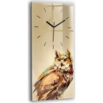 Hodiny Nástěnné hodiny Wallfluent hnědé 30 cm