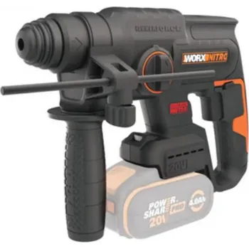 Pneumatické kladivo WORX Power tools WX381.9 - Aku vrtací kladivo 20V NITRO 2,0J - bez akumulátoru - Powershare