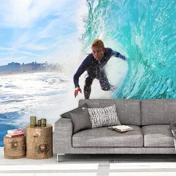 Tapeta Sablio Tapeta Surfař na vlně - 125x75 cm