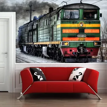 Tapeta Sablio Tapeta Lokomotiva - 208x125 cm