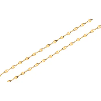 Řetízek iZlato IZ24813 Žluté zlato 450 mm