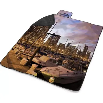 deka Sablio Plážová deka Městský přístav: 200x140 cm