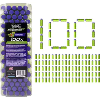 Šipka Dart Zone Nitroshot+ Krátké šipky 100 kusů 6304