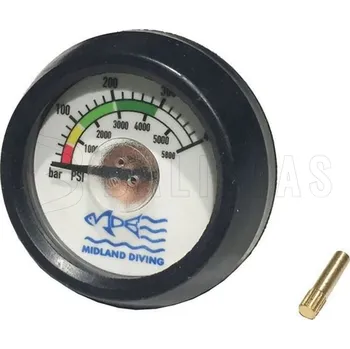 Příslušenství pro sportovní střelbu Manometr pro láhve Midland