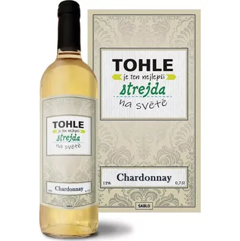 Sablio Bílé víno Tohle je ten nejlepší strejda na světě: 0,75 l