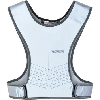 Pánská bunda WOWOW Reflexní vesta NOVA JACKET FR ŠEDÁ
