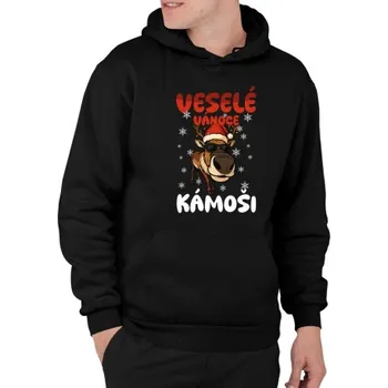 Žertovný předmět Tričkový.cz - Veselé Vánoce, kámoši - pánská mikina s potiskem