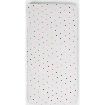 Prostěradlo Sinsay - Bavlněné prostěradlo s gumou se srdíčky - vícebarevná - 411GS-MLC - 411GS-MLC-ONE