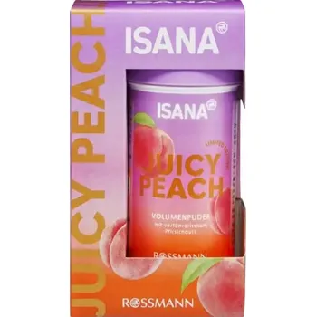 Stylingový přípravek ISANA JUICY PEACH OBJEMOVÝ PUDR NA VLASY - PRO ZVĚTŠENÍ OBJEMU