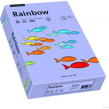 Papír pro tiskárny Ozdobný papír A4 Rainbow 80 g/m2 50 listů
