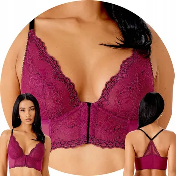 Podprsenka Gossard 7718 Purple Potion Fialová krajková podprsenka 85E BRALETKA