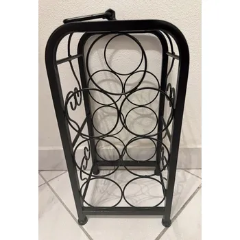 Stojan na víno Kovový stojan na víno - 7 láhví