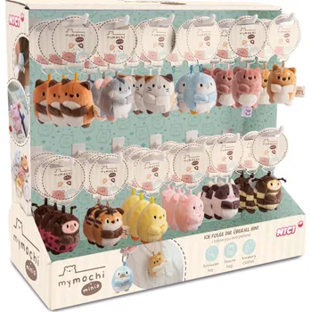 Dětské zboží NICI DISPLAY přívěsky MyMochi minis Series 1, 5cm, 36 ks á 12 assort, plný