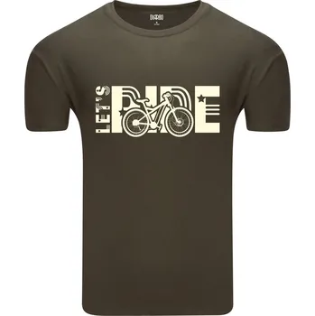 Pánské tričko Pánské tričko s potiskem kola pro milovníky cyklistiky XL