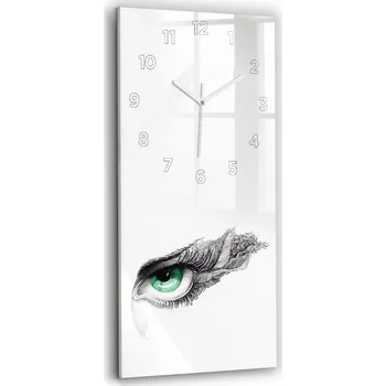 Hodiny Nástěnné hodiny Wallfluent černé 30 cm