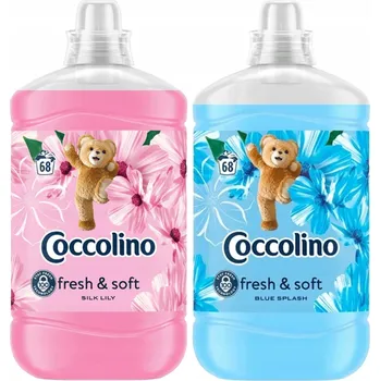 Aviváž Sada Coccolino Creations Silk Lily & Blue Splash 1,7l x2 MIX 3,4l