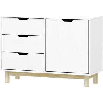 Komoda Idea Komoda BONITO 2 - 1 dveře + 3 zásuvky Provedení: Bílý lak