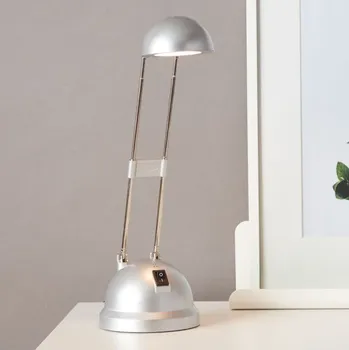Lampička Brilliant G94816/11 LED stolní lampa KATRINA STŘÍBRNÁ