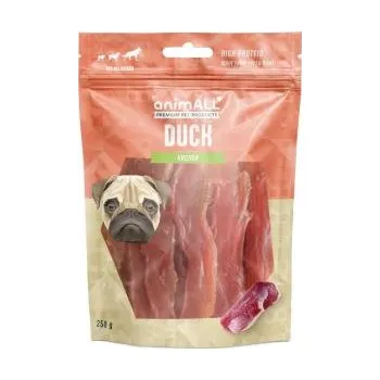 Pamlsek pro psa animALL Měkké kachní jerky 250 g