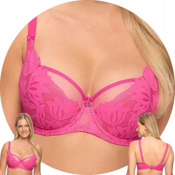 Podprsenka GAIA 1134 Podprsenka Semi-Soft Keto Fuchsiová 85B