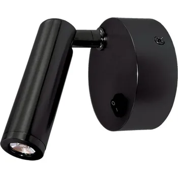 Nástěnné svítidlo ACA Lighting LED nástěnné svítidlo INYOKA2 3W matná černá nastavitelné 50st 210lm 4000? 230V SF151AMB