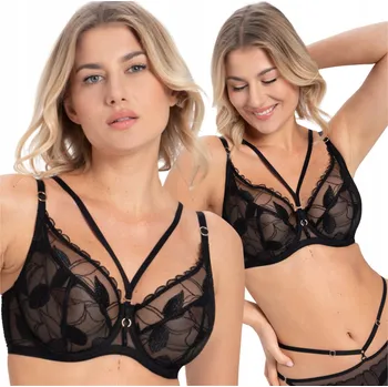 Podprsenka Podprsenka Samanta Kendall A125 černá, nevyztužená 70G