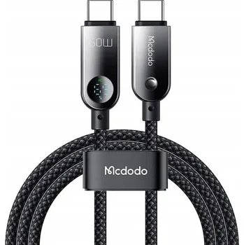Datový kabel Kabel McDodo USB typ C - USB typ C 1,2 m černý