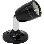 Elhard Nástěnné otočné keramické svítidlo E27, černé