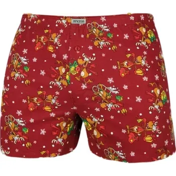 Trenýrky 5774 - pánské trenýrky Andrie sobi, 2XL, červená