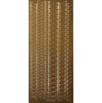 Set školních potřeb Stiker ażurowy 10x23cm bordiurka złoty (pl, 2000, Galeria Hobby)