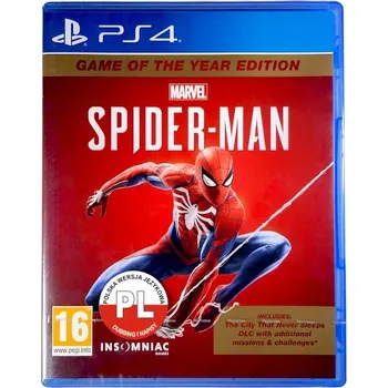 Hra pro PlayStation 4 Marvel's Spider-Man PlayStation 4 (PS4) krabicová verze